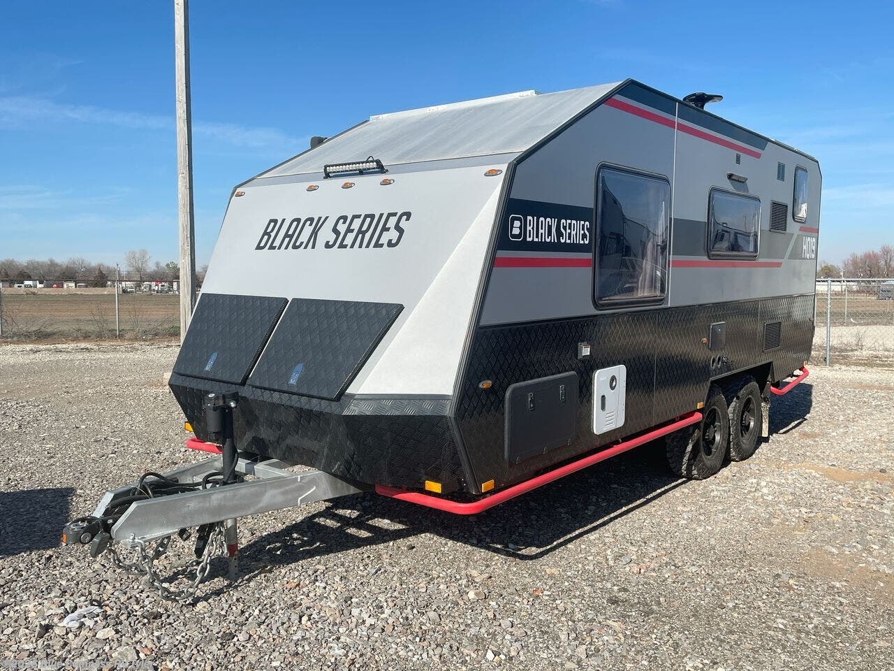 Email now about this 2024 Black Series HQ19 Black Series Camper! New 2024 Black Series HQ19 Black Series Camper available in Tyler, Texas