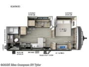 Call now about this 2025 Forest River Rockwood Signature 8265KBS! 2025 Forest River Rockwood Signature 8265KBS - New Travel Trailer For Sale by Blue Compass RV Tyler in Tyler, Texas features Slideout