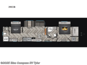 Call now about this 2025 CrossRoads Zinger 390DB! 2025 CrossRoads Zinger 390DB - New Travel Trailer For Sale by Blue Compass RV Tyler in Tyler, Texas features Slideout