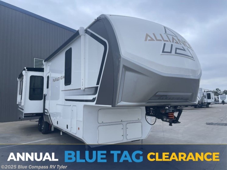 Email now about this 2026 Alliance RV Paradigm 340RL! New 2026 Alliance RV Paradigm 340RL available in Tyler, Texas