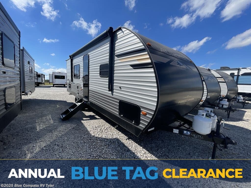 Email now about this 2026 Forest River Aurora Light 26BH! New 2026 Forest River Aurora Light 26BH available in Tyler, Texas