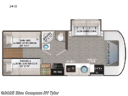 Call now about this 2026 Thor Motor Coach Gemini AWD 24KB! 2026 Thor Motor Coach Gemini AWD 24KB - New Class B+ For Sale by Blue Compass RV Tyler in Tyler, Texas features Slideout