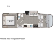 Call now about this 2026 Thor Motor Coach Vegas 26.1! 2026 Thor Motor Coach Vegas 26.1 - New Class A For Sale by Blue Compass RV Tyler in Tyler, Texas features Slideout