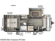 Call now about this 2026 Forest River Rockwood Mini Lite 2506FK! 2026 Forest River Rockwood Mini Lite 2506FK - New Travel Trailer For Sale by Blue Compass RV Tyler in Tyler, Texas features Slideout
