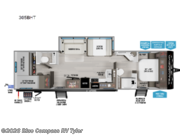 Call now about this 2026 Grand Design Transcend 305BHT! 2026 Grand Design Transcend 305BHT - New Travel Trailer For Sale by Blue Compass RV Tyler in Tyler, Texas features Slideout