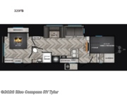 Call now about this 2026 CrossRoads Zinger 320FB! 2026 CrossRoads Zinger 320FB - New Travel Trailer For Sale by Blue Compass RV Tyler in Tyler, Texas features Slideout