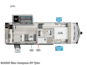 Call now about this 2024 Grand Design Reflection 100 Series 22RK! 2024 Grand Design Reflection 100 Series 22RK - New Fifth Wheel For Sale by Blue Compass RV Tyler in Tyler, Texas features Slideout