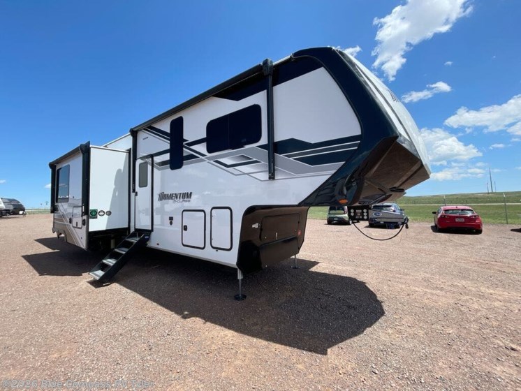 Email now about this 2026 Grand Design Momentum M-Class 414M! New 2026 Grand Design Momentum M-Class 414M available in Tyler, Texas