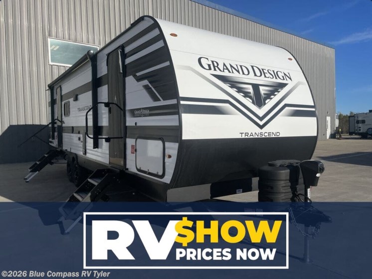 Email now about this 2026 Grand Design Transcend 265BHT! New 2026 Grand Design Transcend 265BHT available in Tyler, Texas