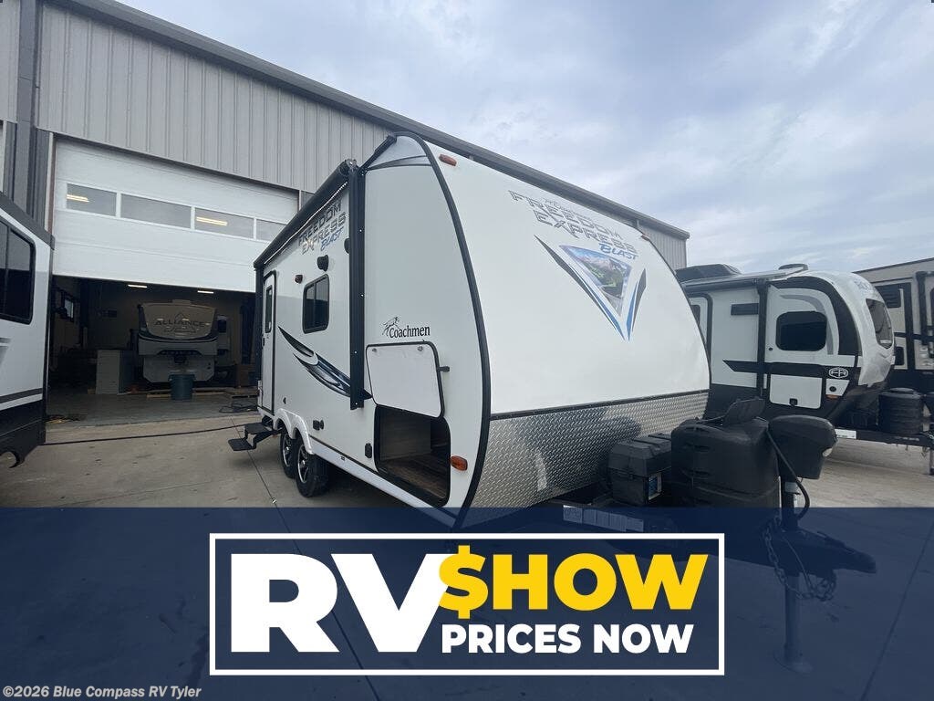 Email now about this 2020 Coachmen Freedom Express Select 17BLSE! Used 2020 Coachmen Freedom Express Select 17BLSE available in Tyler, Texas