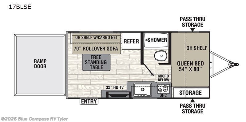 Call now about this 2020 Coachmen Freedom Express Select 17BLSE! 2020 Coachmen Freedom Express Select 17BLSE - Used Travel Trailer For Sale by Blue Compass RV Tyler in Tyler, Texas