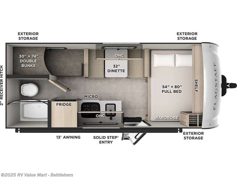 Call now about this 2026 Forest River Flagstaff E-Pro E17LE! 2026 Forest River Flagstaff E-Pro E17LE - New Travel Trailer For Sale by RV Value Mart - Behtlehem in Bath, Pennsylvania