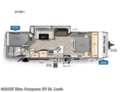 Call now about this 2025 Forest River Cherokee Grey Wolf 26DBH! 2025 Forest River Cherokee Grey Wolf 26DBH - New Travel Trailer For Sale by Blue Compass RV St. Louis in Eureka, Missouri features Slideout