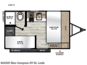 Call now about this 2025 Forest River Aurora Light 13BHX! 2025 Forest River Aurora Light 13BHX - New Travel Trailer For Sale by Blue Compass RV St. Louis in Eureka, Missouri