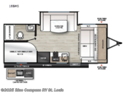 Call now about this 2025 Forest River Aurora Light 18BHS! 2025 Forest River Aurora Light 18BHS - New Travel Trailer For Sale by Blue Compass RV St. Louis in Eureka, Missouri features Slideout