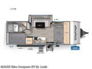 Call now about this 2025 Forest River Cherokee Wolf Pup 17JW! 2025 Forest River Cherokee Wolf Pup 17JW - New Travel Trailer For Sale by Blue Compass RV St. Louis in Eureka, Missouri features Slideout