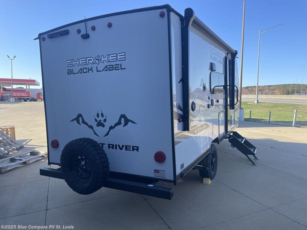 Contact us now about this 2025 Forest River Cherokee Wolf Pup Black Label 16BHSWBL! 2025 Cherokee Wolf Pup Black Label 16BHSWBL by Forest River from Blue Compass RV St. Louis in Eureka, Missouri