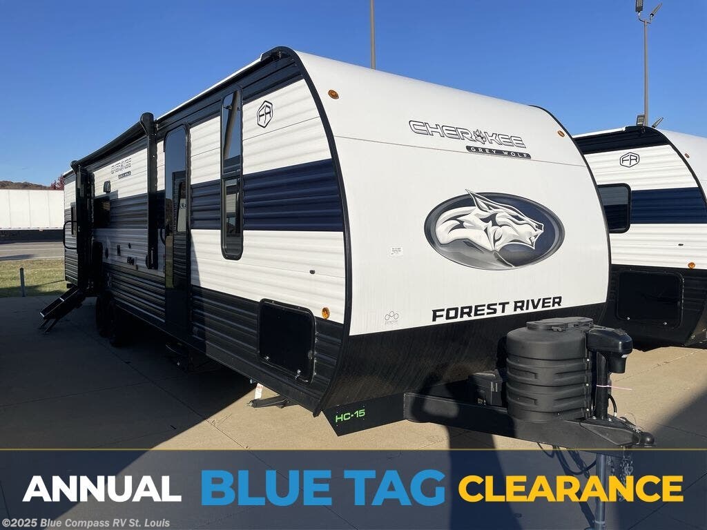 Email now about this 2025 Forest River Cherokee Grey Wolf 29QB! New 2025 Forest River Cherokee Grey Wolf 29QB available in Eureka, Missouri
