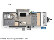 Call now about this 2025 Forest River Cherokee Wolf Pup Black Label 17JWBL! 2025 Forest River Cherokee Wolf Pup Black Label 17JWBL - New Travel Trailer For Sale by Blue Compass RV St. Louis in Eureka, Missouri features Slideout