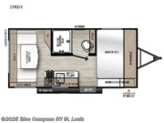 Call now about this 2025 Forest River Aurora Light 15RDX! 2025 Forest River Aurora Light 15RDX - New Travel Trailer For Sale by Blue Compass RV St. Louis in Eureka, Missouri