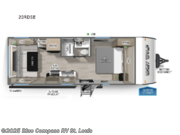 Call now about this 2026 Forest River Cherokee Grey Wolf 20RDSE! 2026 Forest River Cherokee Grey Wolf 20RDSE - New Travel Trailer For Sale by Blue Compass RV St. Louis in Eureka, Missouri