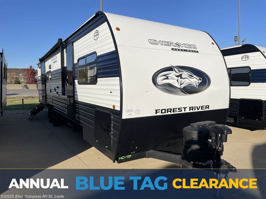 Email now about this 2026 Forest River Cherokee Grey Wolf 29TE! New 2026 Forest River Cherokee Grey Wolf 29TE available in Eureka, Missouri