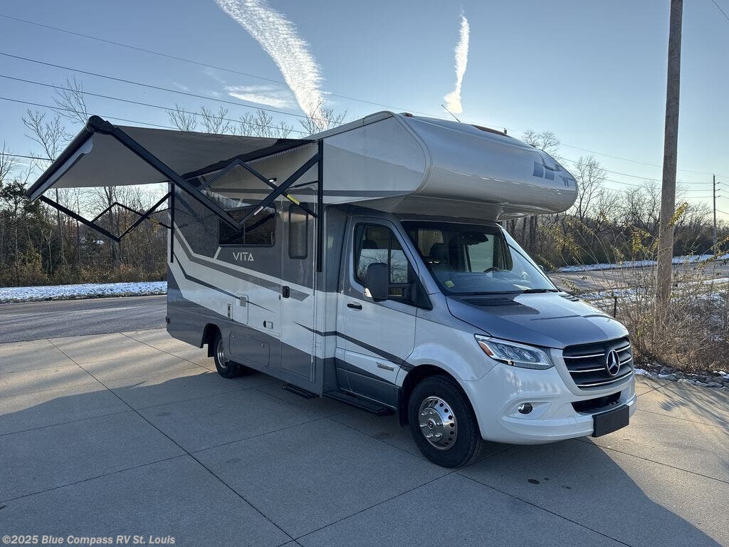 Call now about this 2024 Winnebago Vita 24P! 2024 Winnebago Vita 24P - Used Class C For Sale by Blue Compass RV St. Louis in Eureka, Missouri