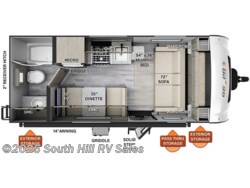 Stock Image for 2025 Forest River G19FD (options and colors may vary)