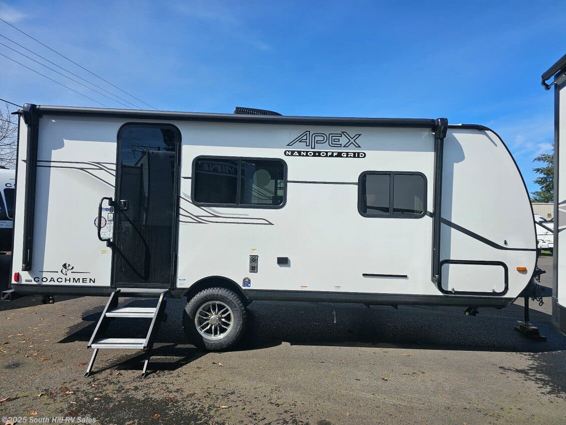 Contact us now about this 2025 Coachmen Apex Nano 190RBS! 2025 Apex Nano 190RBS by Coachmen from South Hill RV Sales in Yelm, Washington