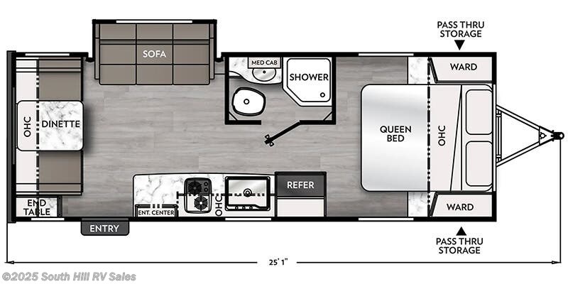 Stock Image for 2025 Coachmen 213RDS (options and colors may vary)
