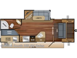 Stock Image for 2019 Jayco 24MBH (options and colors may vary) 2019 White Hawk 24MBH by Jayco from South Hill RV Sales in Yelm, Washington
