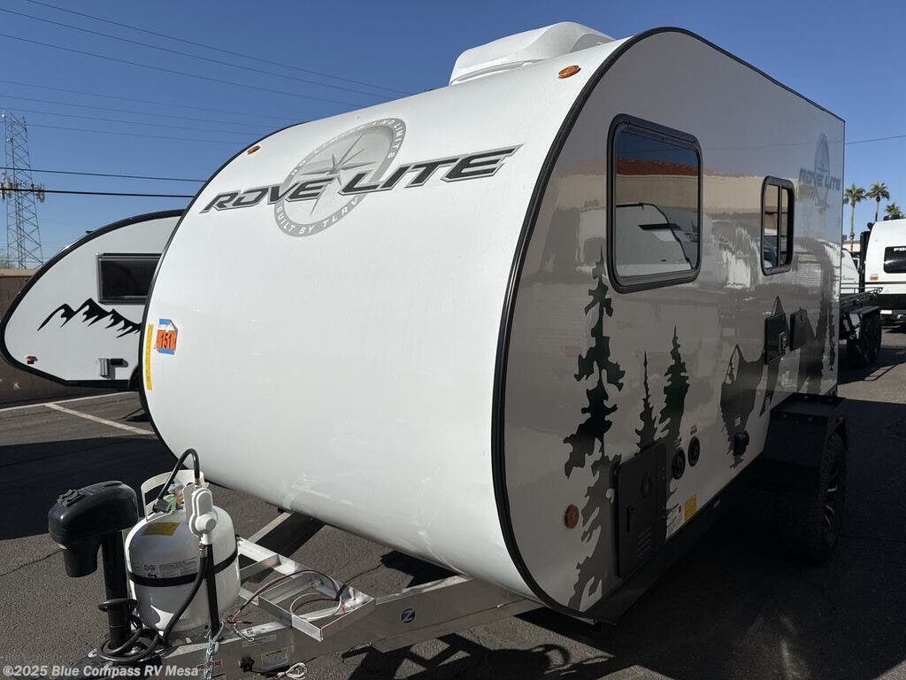 Contact us now about this 2025 Travel Lite Rove Lite 14FB! 2025 Rove Lite 14FB by Travel Lite from Blue Compass RV Mesa in Mesa, Arizona