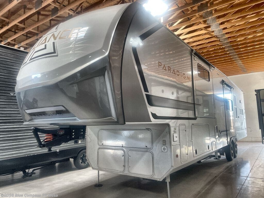 Email now about this 2025 Alliance RV Paradigm 382RK! New 2025 Alliance RV Paradigm 382RK available in Mesa, Arizona