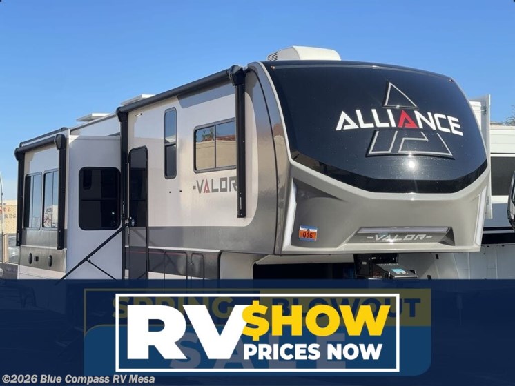 Email now about this 2025 Alliance RV Valor 36V11! New 2025 Alliance RV Valor 36V11 available in Mesa, Arizona