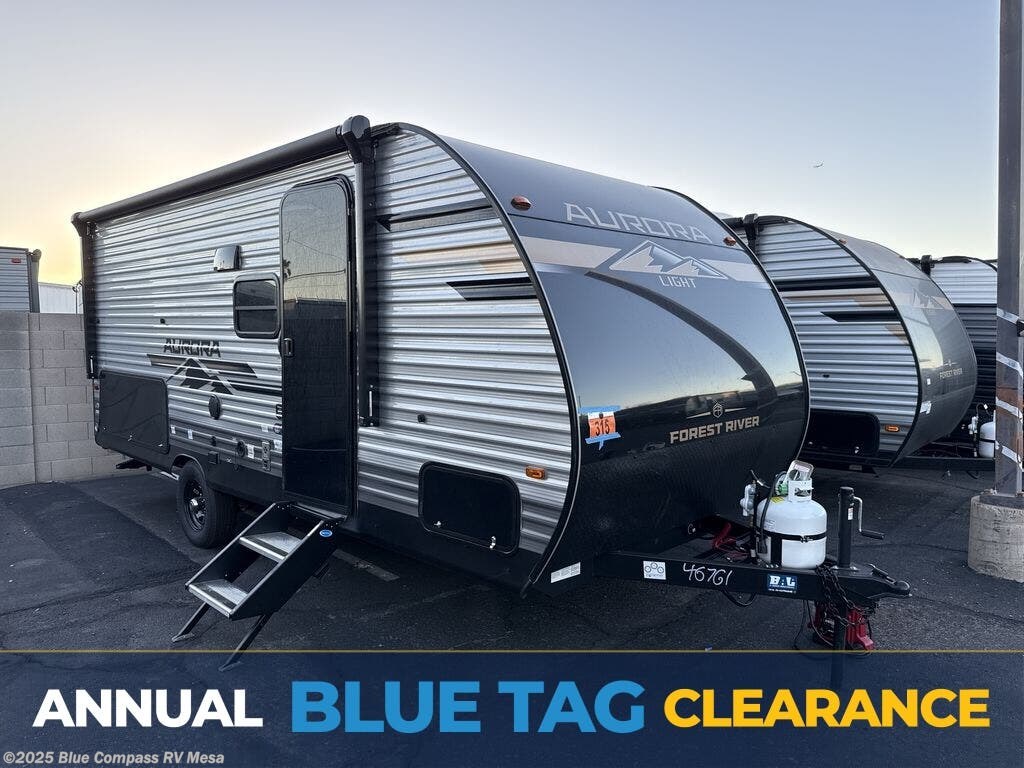 Email now about this 2026 Forest River Aurora Light 18BHS! New 2026 Forest River Aurora Light 18BHS available in Mesa, Arizona