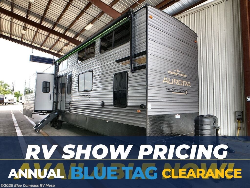 Email now about this 2026 Forest River Aurora 43CONDO! New 2026 Forest River Aurora 43CONDO available in Mesa, Arizona