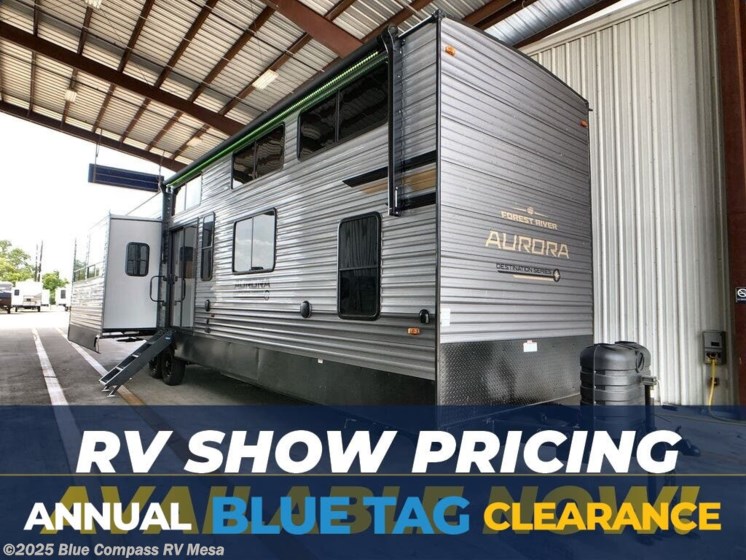 Email now about this 2026 Forest River Aurora 43CONDO! New 2026 Forest River Aurora 43CONDO available in Mesa, Arizona