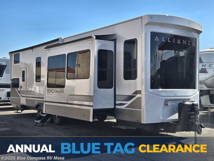 Email now about this 2026 Alliance RV Benchmark 42LFT! New 2026 Alliance RV Benchmark 42LFT available in Mesa, Arizona