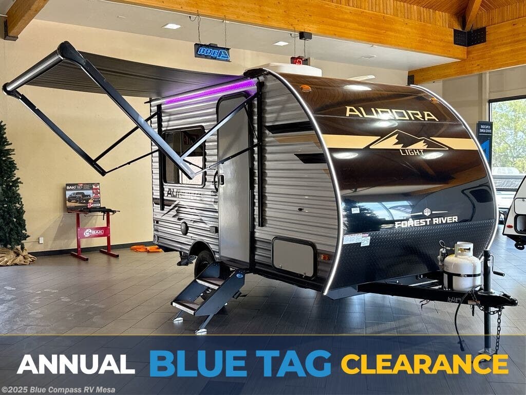 Email now about this 2026 Forest River Aurora Light 13RDX! New 2026 Forest River Aurora Light 13RDX available in Mesa, Arizona