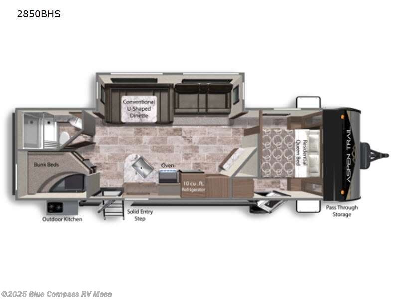 Call now about this 2021 Dutchmen Aspen Trail 2850BHS! 2021 Dutchmen Aspen Trail 2850BHS - Used Travel Trailer For Sale by Blue Compass RV Mesa in Mesa, Arizona features Slideout