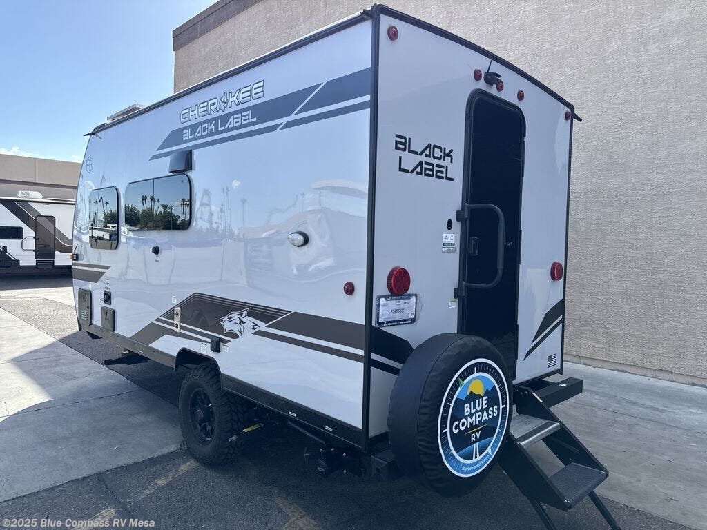 Contact us now about this 2026 Forest River Cherokee Wolf Pup Black Label 14CCWBL! 2026 Cherokee Wolf Pup Black Label 14CCWBL by Forest River from Blue Compass RV Mesa in Mesa, Arizona