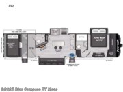 Call now about this 2023 Keystone Raptor 352! 2023 Keystone Raptor 352 - Used Toy Hauler For Sale by Blue Compass RV Mesa in Mesa, Arizona features Slideout