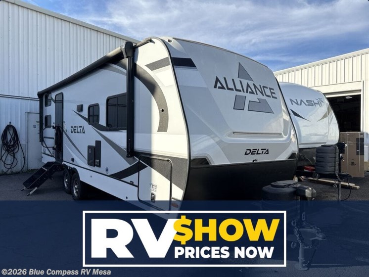 Email now about this 2024 Alliance RV Delta 251BH! Used 2024 Alliance RV Delta 251BH available in Mesa, Arizona