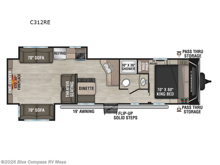 Email now about this 2025 K-Z Connect C312RE! Used 2025 K-Z Connect C312RE available in Mesa, Arizona