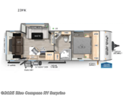 Call now about this 2025 Forest River Cherokee Grey Wolf 23MK! 2025 Forest River Cherokee Grey Wolf 23MK - New Travel Trailer For Sale by Blue Compass RV Surprise in Surprise, Arizona features Slideout