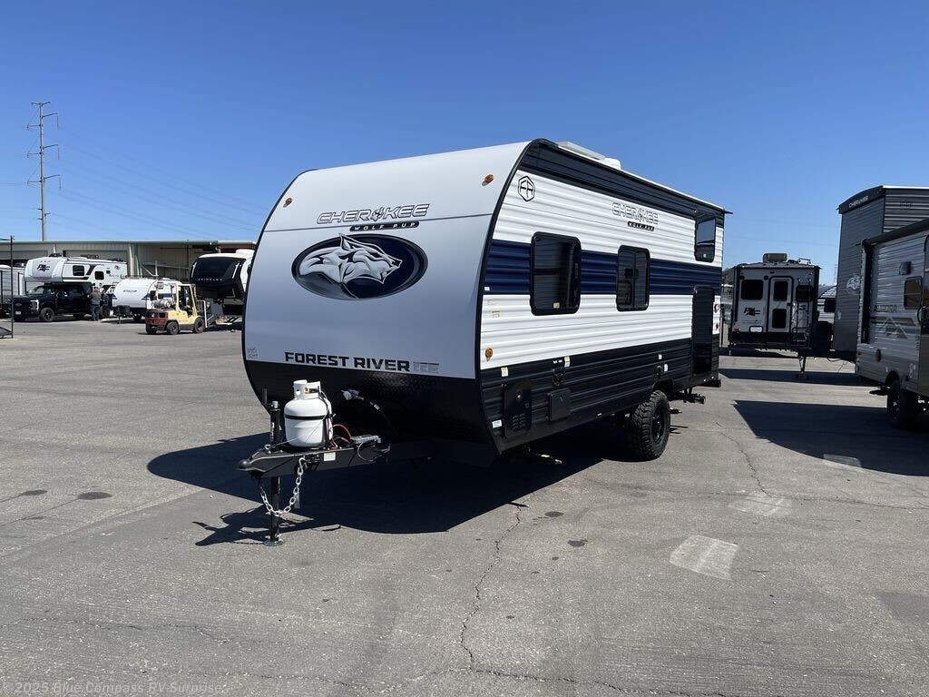 Contact us now about this 2025 Forest River Cherokee Wolf Pup 16BHSW! 2025 Cherokee Wolf Pup 16BHSW by Forest River from Blue Compass RV Surprise in Surprise, Arizona