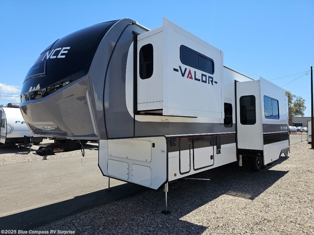 Email now about this 2025 Alliance RV Valor 40V13! New 2025 Alliance RV Valor 40V13 available in Surprise, Arizona