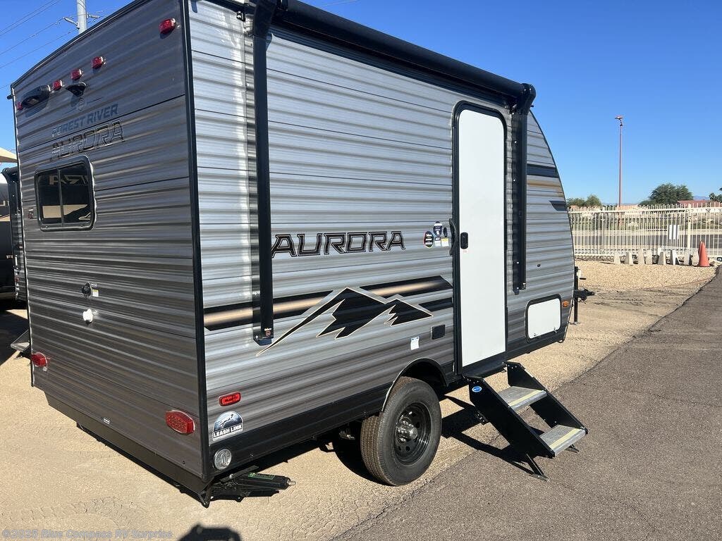 Contact us now about this 2026 Forest River Aurora Light 13RKX! 2026 Aurora Light 13RKX by Forest River from Blue Compass RV Surprise in Surprise, Arizona