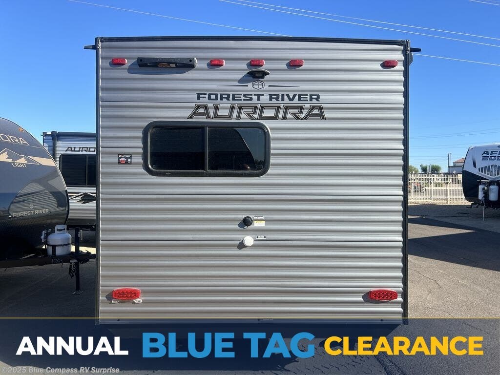 Email now about this 2026 Forest River Aurora Light 13RKX! New 2026 Forest River Aurora Light 13RKX available in Surprise, Arizona