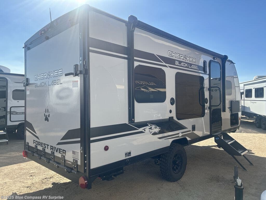 Contact us now about this 2026 Forest River Cherokee Wolf Pup Black Label 18RJBWBL! 2026 Cherokee Wolf Pup Black Label 18RJBWBL by Forest River from Blue Compass RV Surprise in Surprise, Arizona
